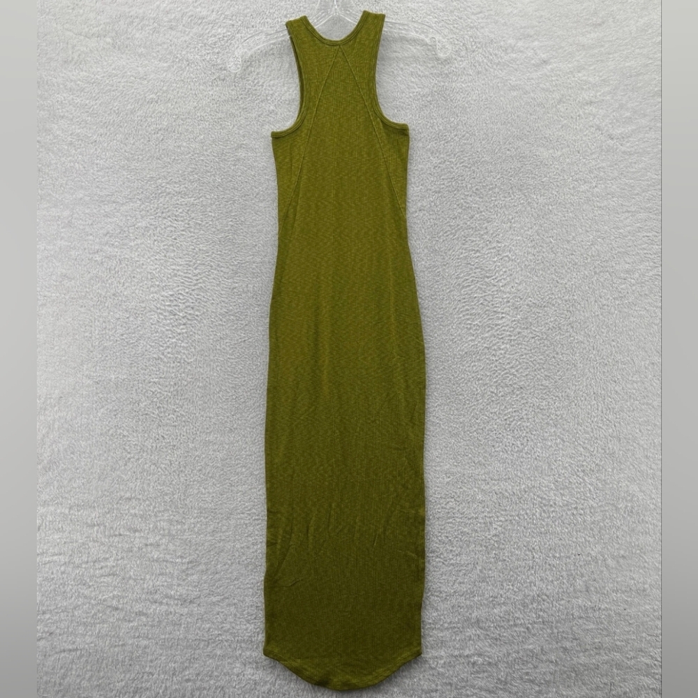 olive maxi dress